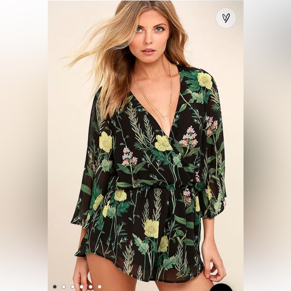 Lulus natural benefits romper S